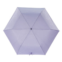將圖片載入圖庫檢視器 boy三折碳纖版 極輕晴雨鉛筆傘 - 淺紫壓花
