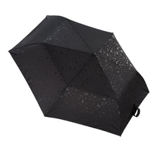 將圖片載入圖庫檢視器 boy 四折短版晴雨傘 - 黑色壓花 【短但不小】
