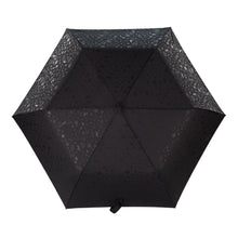 將圖片載入圖庫檢視器 boy 四折短版晴雨傘 - 黑色壓花 【短但不小】
