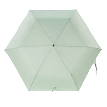 將圖片載入圖庫檢視器 boy三折碳纖版 極輕晴雨鉛筆傘 - 淺綠壓花
