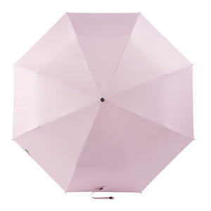 【限時】【新升級】三折輕版雙面防曬傘 - 海棠紫